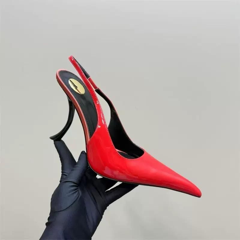 Leather Square Toe Ballet Flats