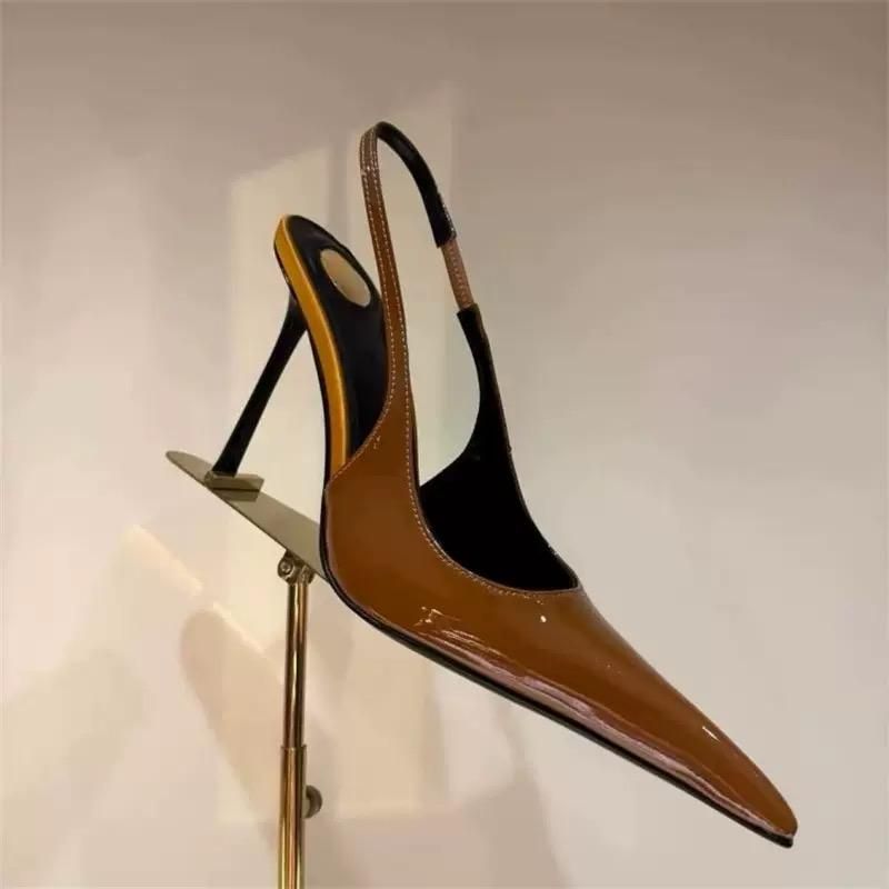 Leather Square Toe Ballet Flats