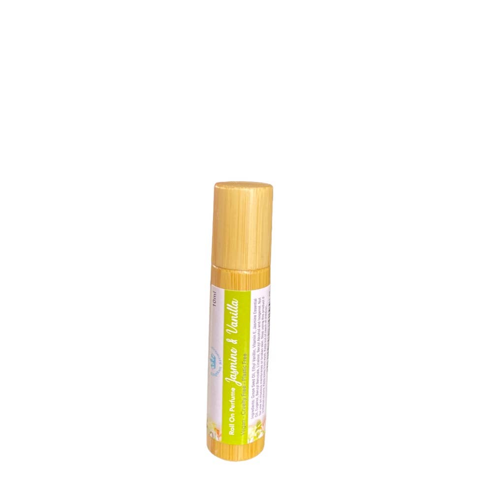 Jasmine & Vanilla Roll On Perfume Oil · Long Lasting Vegan Fragrance (10ml)