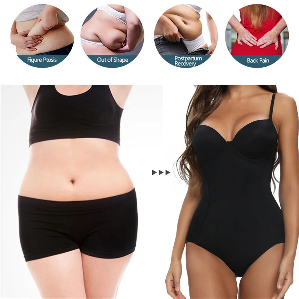Women's Seamless Shaping Bodysuit - Tummy Control Body Shaper Shapewear | SHEFYSTYLE