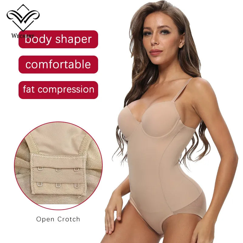 Women's Seamless Shaping Bodysuit - Tummy Control Body Shaper Shapewear | SHEFYSTYLE