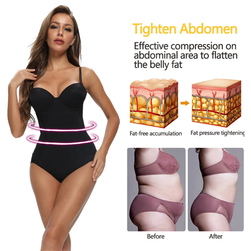 Women's Seamless Shaping Bodysuit - Tummy Control Body Shaper Shapewear | SHEFYSTYLE