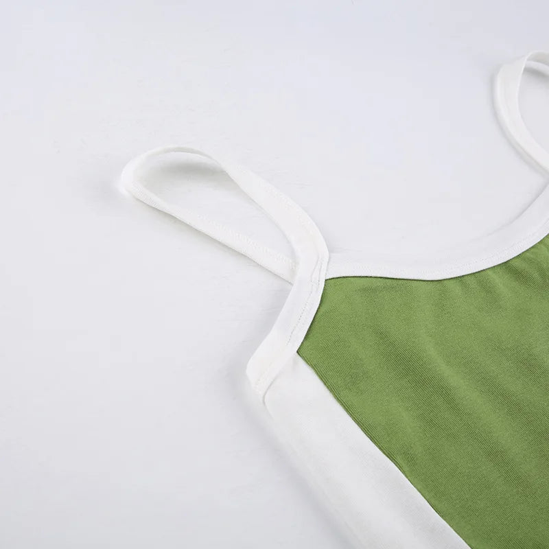 Women's Knitted Cami Crop Top - Sleeveless Backless Summer Tank Top | SHEFYSTYLE