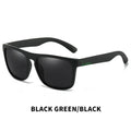 Polarized Square Sunglasses – Unisex Vintage UV400 Sunglasses with Mirrored Lenses (Driving, Fishing & Outdoor)