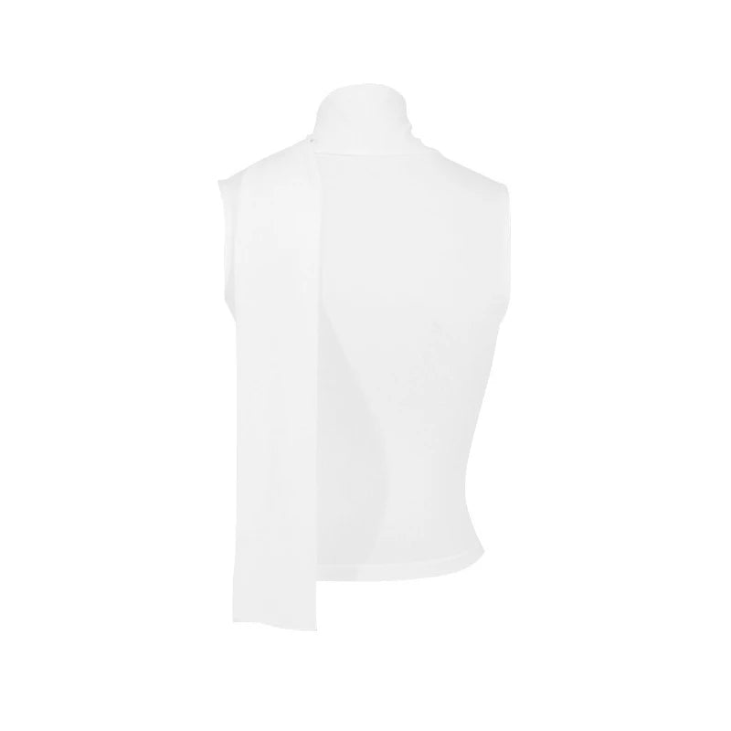 Women's Sleeveless V-Neck Tank Top - Slim Fit Knitted Summer Top | SHEFYSTYLE