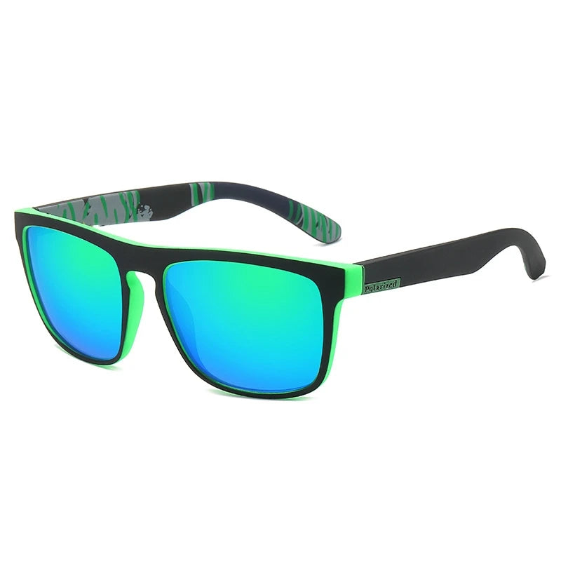 Polarized Square Sunglasses – Unisex Vintage UV400 Sunglasses with Mirrored Lenses (Driving, Fishing & Outdoor) | SHEFYSTYLE
