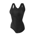 Women's Zipper Waist Trainer Bodysuit - Tummy Control Body Shaper Shapewear | SHEFYSTYLE