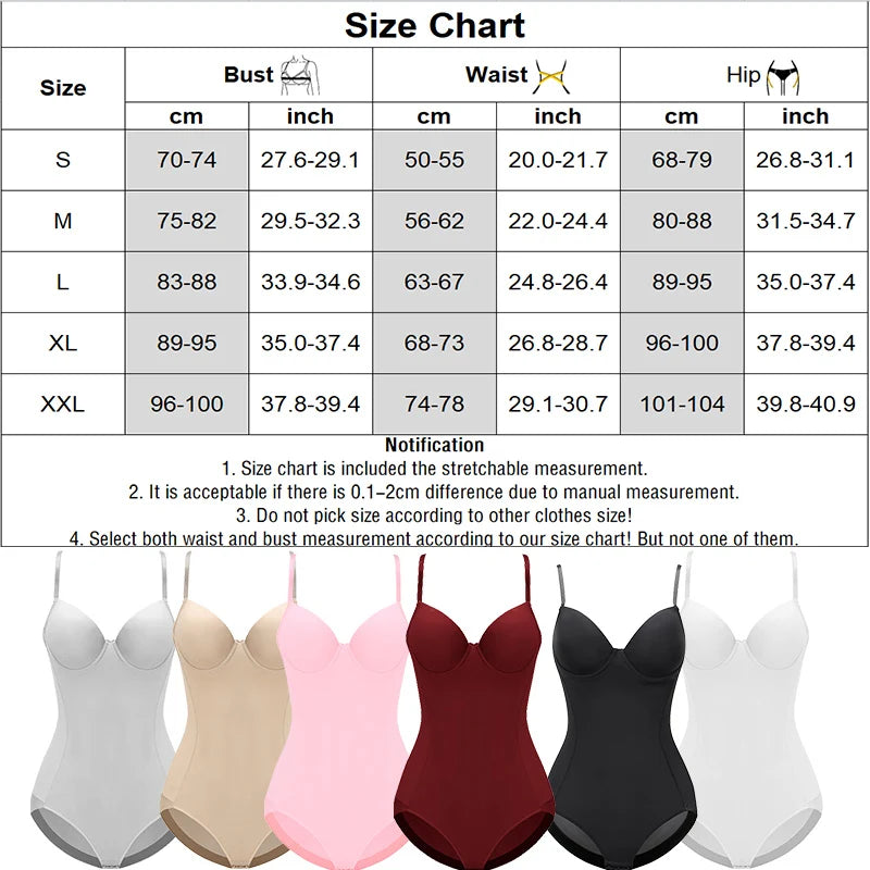 Women's Seamless Shaping Bodysuit - Tummy Control Body Shaper Shapewear | SHEFYSTYLE
