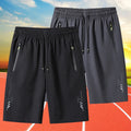 Men's Quick-Dry Sport Shorts - Lightweight Running & Gym Shorts with Zip Pockets | SHEFYSTYLE
