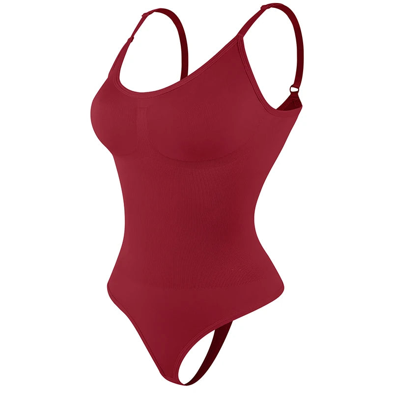 Women's Smoothing Full Body Shaper Bodysuit - Tummy Control Thong Shapewear | SHEFYSTYLE
