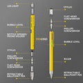 9-in-1 Multitool Pen - Screwdriver, Ruler & Stylus Gadget | Gift for Men & Dad | SHEFYSTYLE