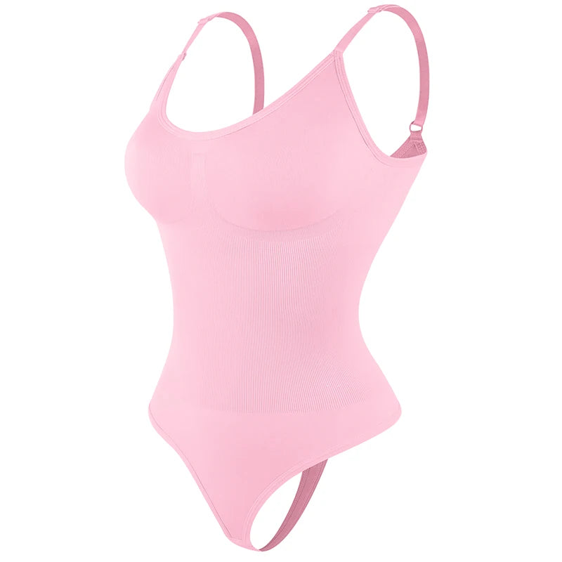 Women's Smoothing Full Body Shaper Bodysuit - Tummy Control Thong Shapewear | SHEFYSTYLE