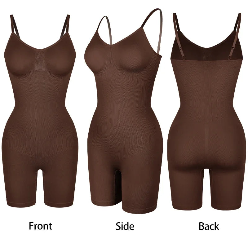Women's Full Body Shaper Bodysuit - Tummy Control Butt Lifter Tank Top Shapewear | SHEFYSTYLE