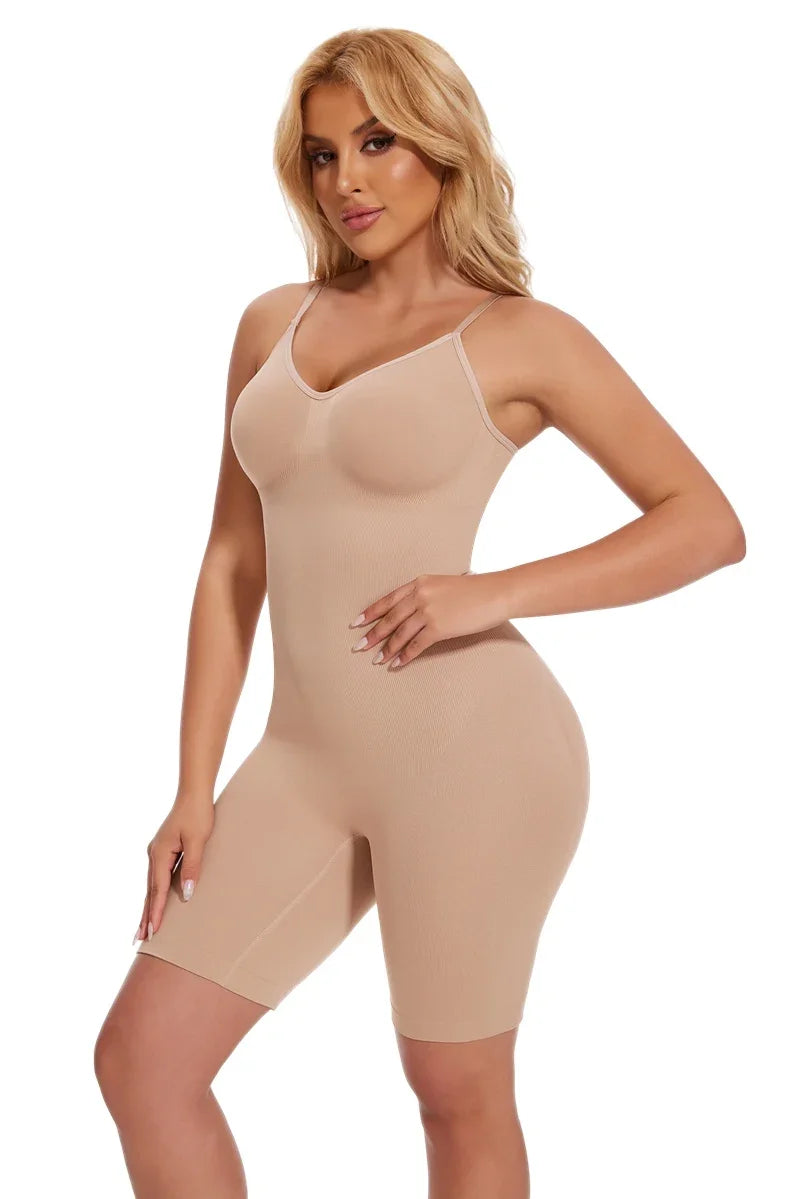 Women's Full Body Shaper Bodysuit - Tummy Control Butt Lifter Tank Top Shapewear | SHEFYSTYLE