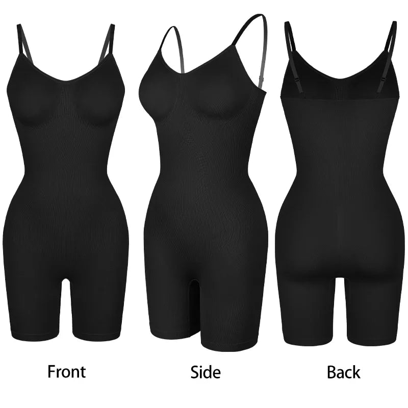 Women's Full Body Shaper Bodysuit - Tummy Control Butt Lifter Tank Top Shapewear | SHEFYSTYLE