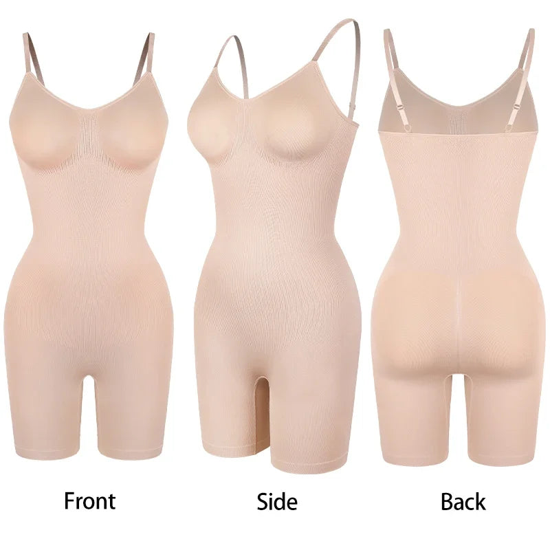 Women's Full Body Shaper Bodysuit - Tummy Control Butt Lifter Tank Top Shapewear | SHEFYSTYLE