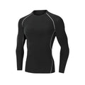 Men's Compression Sports Shirt - Quick-Dry Long Sleeve Gym & Running Top | SHEFYSTYLE