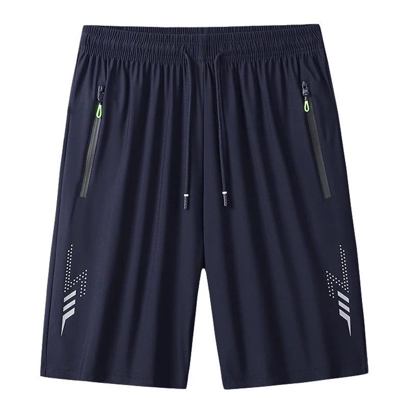 Men's Quick-Dry Sport Shorts - Lightweight Running & Gym Shorts with Zip Pockets | SHEFYSTYLE