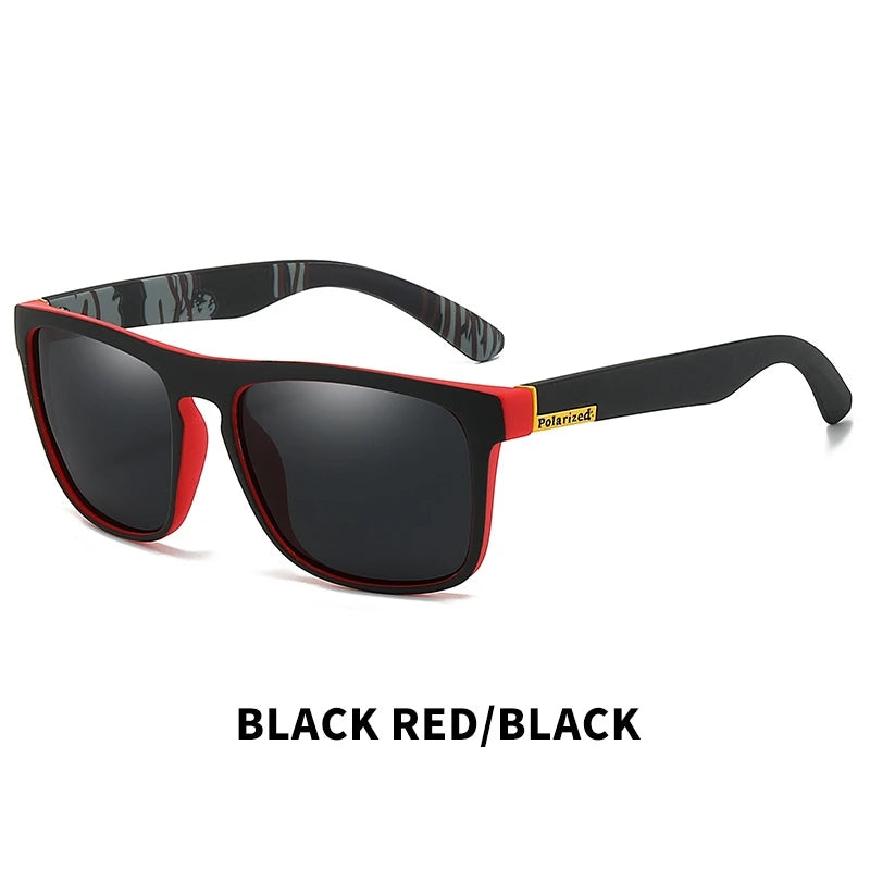 Polarized Square Sunglasses – Unisex Vintage UV400 Sunglasses with Mirrored Lenses (Driving, Fishing & Outdoor) | SHEFYSTYLE