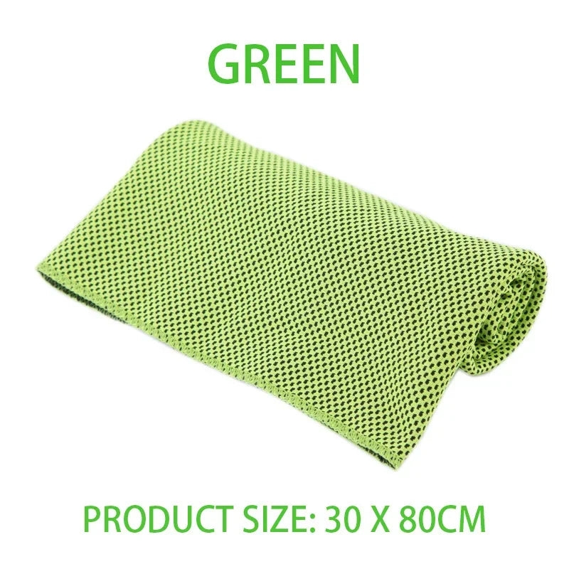 Microfibre Quick-Dry Cooling Towel – Instant Cool Ice Towel for Gym, Sports, Yoga & Outdoors